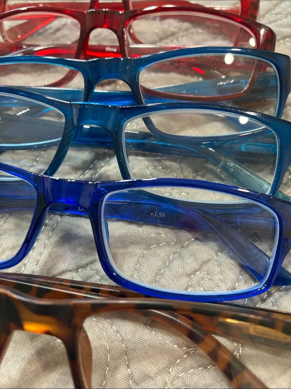 Set of 8 pair Reading Glasses 1.50